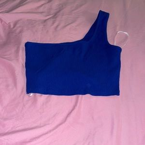Shein blue shirt